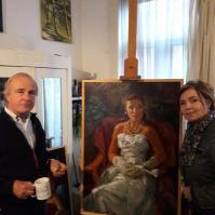 Irina met de heer Jacobovitsj de Szeged